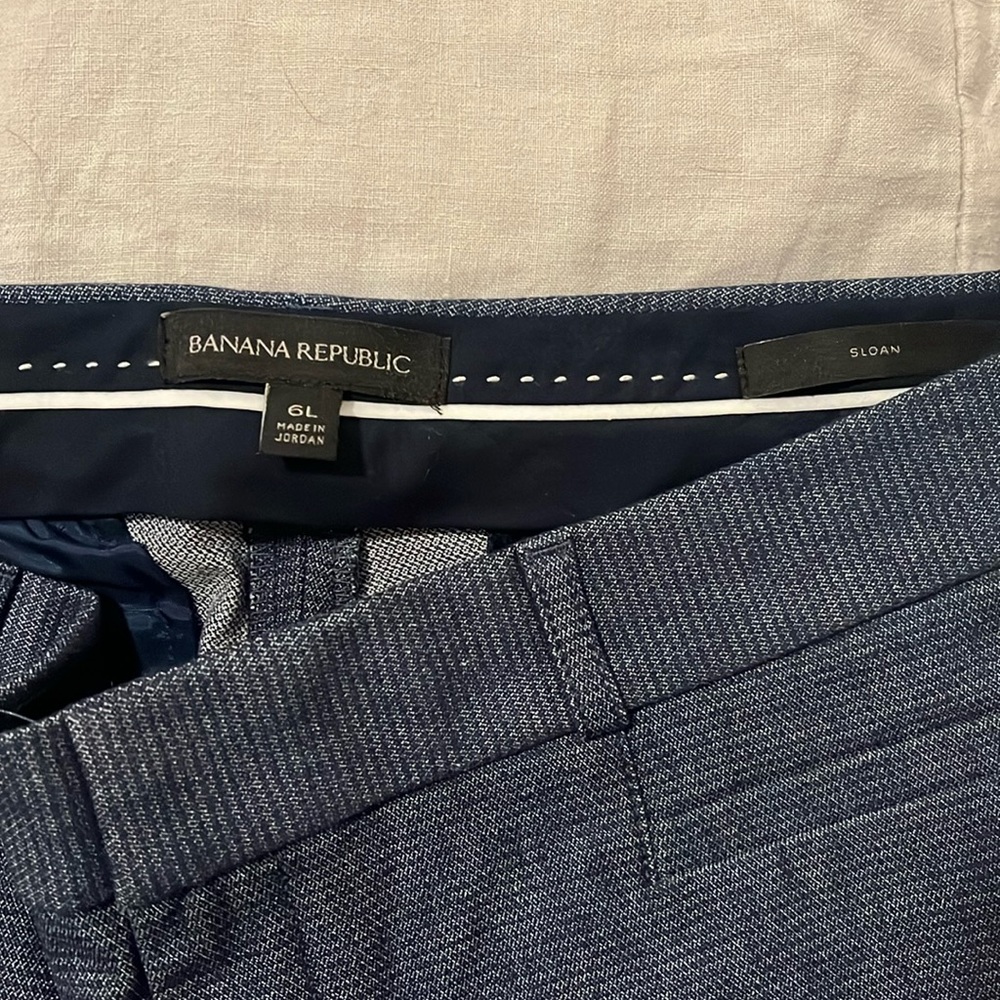 Banana Republic Navy Pants 6L